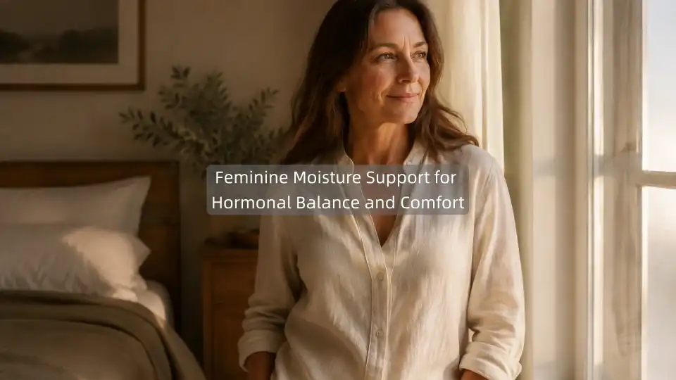 Feminine Moisture Support for Hormonal Balance and Comfort